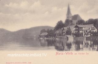 Maria Wörth - Oesterreich - alte historische Fotos Ansichten Bilder Aufnahmen Ansichtskarten 