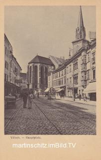 Villach Hauptplatz - Oesterreich - alte historische Fotos Ansichten Bilder Aufnahmen Ansichtskarten 