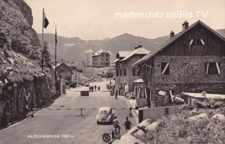 Plöckenpass Grenzübergang nach italien - Oesterreich - alte historische Fotos Ansichten Bilder Aufnahmen Ansichtskarten 