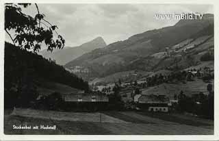 Stockenboi mit Hochstaff - Villach Land - alte historische Fotos Ansichten Bilder Aufnahmen Ansichtskarten 