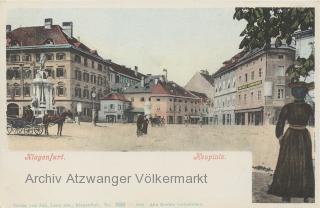 Klagenfurt Heuplatz - Klagenfurt am Wörthersee - alte historische Fotos Ansichten Bilder Aufnahmen Ansichtskarten 