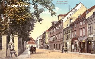 Klagenfurt, Paradeisergasse - Paradeisergasse - alte historische Fotos Ansichten Bilder Aufnahmen Ansichtskarten 