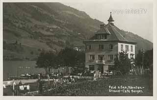 Feld am See - Strandpension Berger - Villach Land - alte historische Fotos Ansichten Bilder Aufnahmen Ansichtskarten 