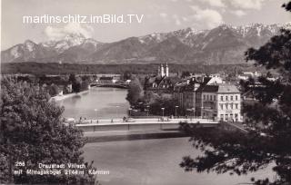 Villach Draubrücke - Europa - alte historische Fotos Ansichten Bilder Aufnahmen Ansichtskarten 