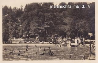 Warmbad Villach, Freibad - alte historische Fotos Ansichten Bilder Aufnahmen Ansichtskarten 