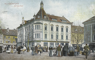 Obstplatz in Klagenfurt - Innere Stadt  (2. Bez) - alte historische Fotos Ansichten Bilder Aufnahmen Ansichtskarten 