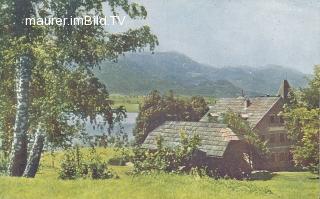 Faakersee Insel - alte historische Fotos Ansichten Bilder Aufnahmen Ansichtskarten 