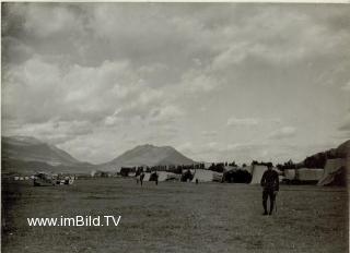 Villach - Flugplatz - Oesterreich - alte historische Fotos Ansichten Bilder Aufnahmen Ansichtskarten 