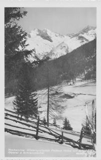 Hochalpiner Wintersportplatz Padaun bei Gries am Brenner - Gries am Brenner - alte historische Fotos Ansichten Bilder Aufnahmen Ansichtskarten 