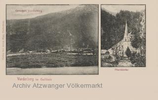 Vorderberg im Gailthale - alte historische Fotos Ansichten Bilder Aufnahmen Ansichtskarten 