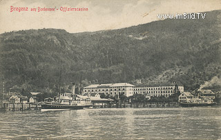 Bregenz - Offizierscasino - Vorarlberg - alte historische Fotos Ansichten Bilder Aufnahmen Ansichtskarten 