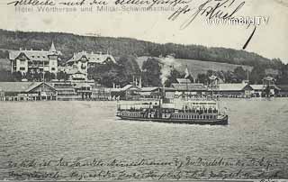 Hotel Wörthersee - alte historische Fotos Ansichten Bilder Aufnahmen Ansichtskarten 