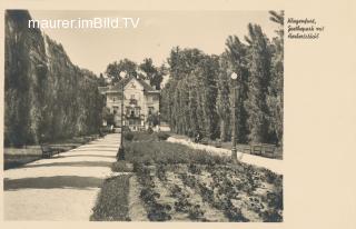 Goethepark mit Herbertstöckl - alte historische Fotos Ansichten Bilder Aufnahmen Ansichtskarten 