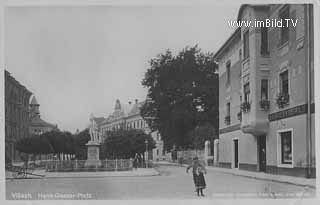 Hans Gasser Platz - Kärnten - alte historische Fotos Ansichten Bilder Aufnahmen Ansichtskarten 