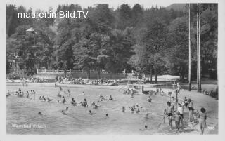 Warmbad - Schwimmbad - Kärnten - alte historische Fotos Ansichten Bilder Aufnahmen Ansichtskarten 