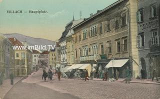 Hauptplatz Villach - Oesterreich - alte historische Fotos Ansichten Bilder Aufnahmen Ansichtskarten 