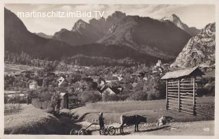 Mojstrana - Meistern in der Oberkrain und Triglav - Oberkrain (Gorenjska) - alte historische Fotos Ansichten Bilder Aufnahmen Ansichtskarten 