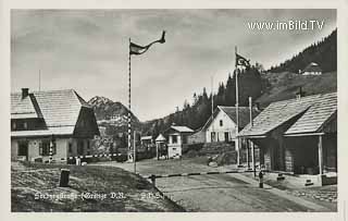 Seebergstrasse - Grenze - Bad Eisenkappel - alte historische Fotos Ansichten Bilder Aufnahmen Ansichtskarten 