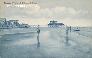 Lignano - Strand - Europa - alte historische Fotos Ansichten Bilder Aufnahmen Ansichtskarten 