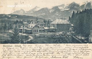 Villach Warmbad - Villach-Warmbad-Judendorf - alte historische Fotos Ansichten Bilder Aufnahmen Ansichtskarten 