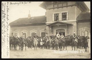 Klagenfurt, Ostbahnhof - Europa - alte historische Fotos Ansichten Bilder Aufnahmen Ansichtskarten 