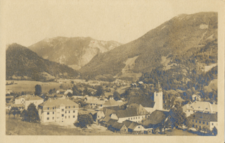 Sommerfrische Lunz am See - St. Leonhard am Forst - alte historische Fotos Ansichten Bilder Aufnahmen Ansichtskarten 