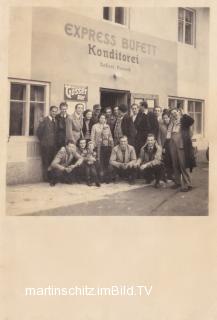 Arnoldstein, Bufett - Konditorei Robert Bernold - Oesterreich - alte historische Fotos Ansichten Bilder Aufnahmen Ansichtskarten 