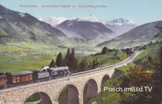 Tauernbahn Nordrampe, Pyrkerhöhe-Viadukt - Oesterreich - alte historische Fotos Ansichten Bilder Aufnahmen Ansichtskarten 