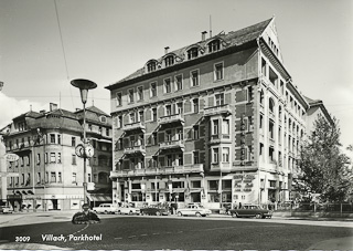 Parkhotel - Oesterreich - alte historische Fotos Ansichten Bilder Aufnahmen Ansichtskarten 