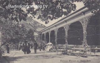 Meran, Wandelhalle - Meran / Merano (Maran) - alte historische Fotos Ansichten Bilder Aufnahmen Ansichtskarten 