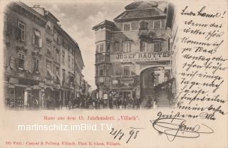 Villach - Rautterhaus - Europa - alte historische Fotos Ansichten Bilder Aufnahmen Ansichtskarten 