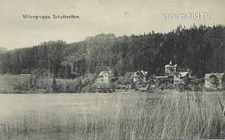 Seeboden - Villengruppe Schattseiten - Europa - alte historische Fotos Ansichten Bilder Aufnahmen Ansichtskarten 