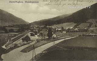 Thörl Maglern - Bundesgrenze - Europa - alte historische Fotos Ansichten Bilder Aufnahmen Ansichtskarten 