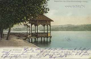 Pavillon des Hotel Ulbing - Europa - alte historische Fotos Ansichten Bilder Aufnahmen Ansichtskarten 