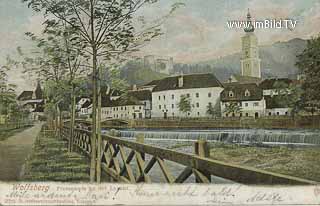 Wolfsberg - Promenade an der Lavant - Europa - alte historische Fotos Ansichten Bilder Aufnahmen Ansichtskarten 