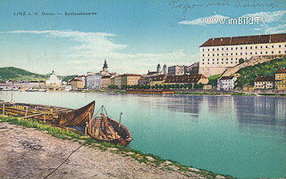 Linz - Schlosskaserne - Europa - alte historische Fotos Ansichten Bilder Aufnahmen Ansichtskarten 