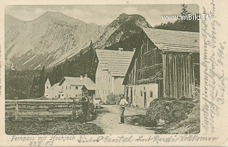 Fernpass mit Hochjoch - Europa - alte historische Fotos Ansichten Bilder Aufnahmen Ansichtskarten 