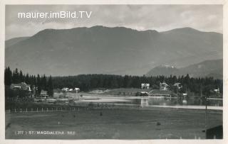 St. Magdalen See mit Görlitzen - Kärnten - alte historische Fotos Ansichten Bilder Aufnahmen Ansichtskarten 