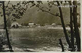 Strandbad in Döbriach - Europa - alte historische Fotos Ansichten Bilder Aufnahmen Ansichtskarten 