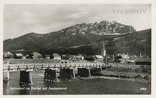 Rattendorf mit Gartnerkofel - Europa - alte historische Fotos Ansichten Bilder Aufnahmen Ansichtskarten 