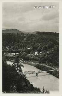 Lippitzbach mit Draubrücke - Europa - alte historische Fotos Ansichten Bilder Aufnahmen Ansichtskarten 