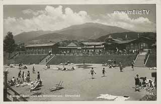 Seeboden - Strandbad - Europa - alte historische Fotos Ansichten Bilder Aufnahmen Ansichtskarten 