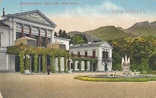 Bad Ischl - Kaiservilla - Europa - alte historische Fotos Ansichten Bilder Aufnahmen Ansichtskarten 