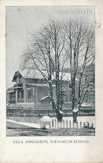 Villa Annenheim in Neuwaldegg - Europa - alte historische Fotos Ansichten Bilder Aufnahmen Ansichtskarten 