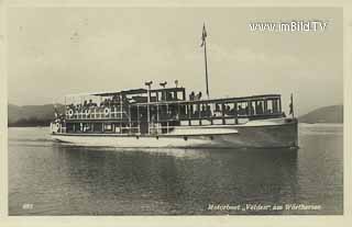 Motorboot Velden - Europa - alte historische Fotos Ansichten Bilder Aufnahmen Ansichtskarten 