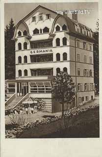 Hotel Pension Germania - Europa - alte historische Fotos Ansichten Bilder Aufnahmen Ansichtskarten 