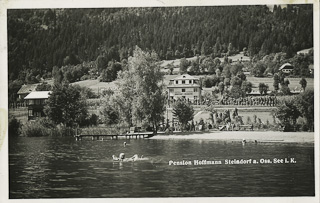 Pension Hoffmann in Steindorf - Europa - alte historische Fotos Ansichten Bilder Aufnahmen Ansichtskarten 