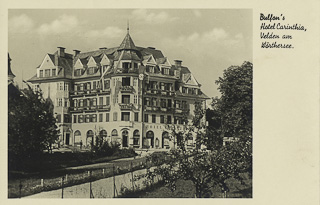 Hotel Carinthia - Europa - alte historische Fotos Ansichten Bilder Aufnahmen Ansichtskarten 