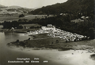 Campingplatz Keutschacher See - Europa - alte historische Fotos Ansichten Bilder Aufnahmen Ansichtskarten 