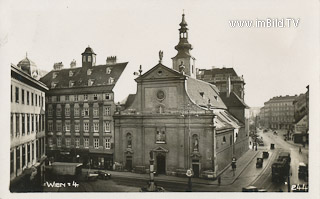 Wiedner Hauptstrasse - Europa - alte historische Fotos Ansichten Bilder Aufnahmen Ansichtskarten 